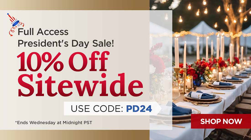 Full Access President's Day Sale! Ends Wednesday at Midnight PST