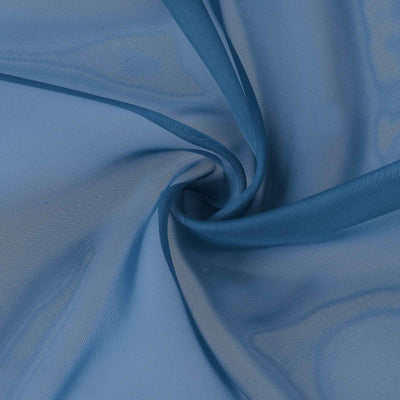 Light blue sheer fabric with a soft, flowing texture. #whtbkgd