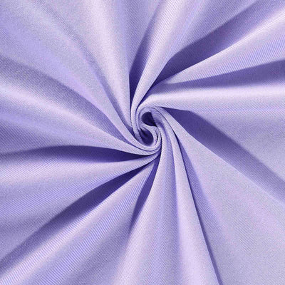 Light purple fabric swirl showcasing texture and color.