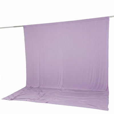 Lavender fabric backdrop with matching floor for photography studio