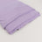 Folded lavender pillowcase on a plain background.