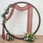 Decorative photo backdrop with floral details and lanterns.