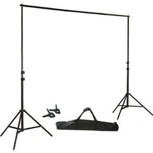 Backdrops support stand with carrying bag and clamps for photography