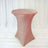 Rose gold glitter table cover for events and parties