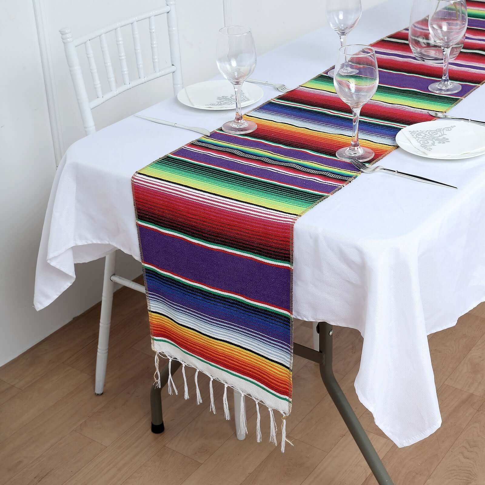 Mexican Serape Table Runner 14