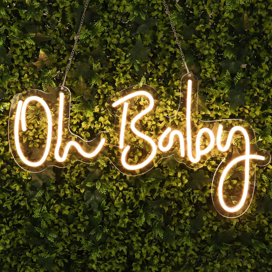 LED 'Oh Baby' Neon Light Sign 26