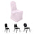 White chair cover for banquet chairs, versatile and elegant.