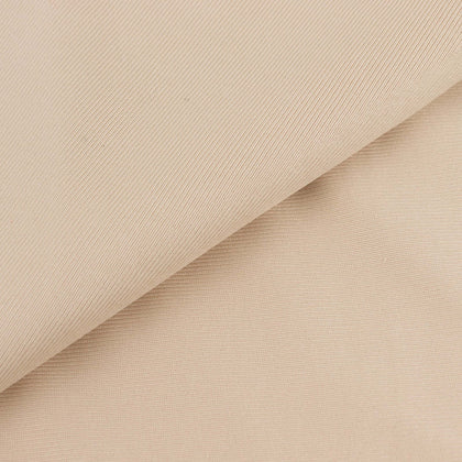 Beige Scuba Polyester Fabric Bolt, Wrinkle Free DIY Craft Fabric Roll - 60"x10 Yards