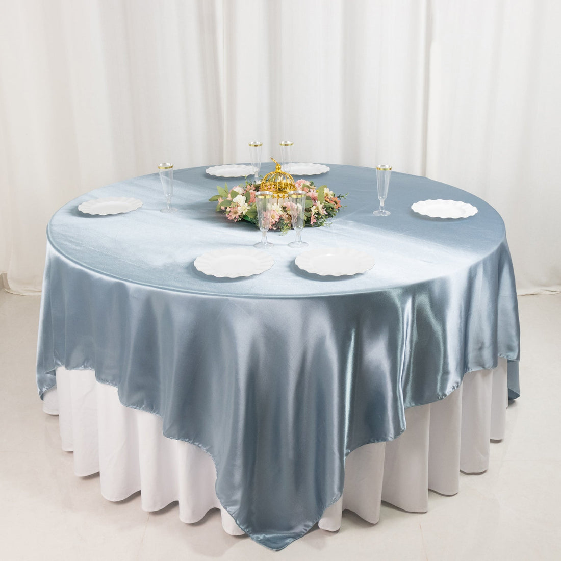 Satin Table Overlay 90