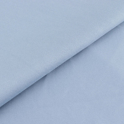 Dusty Blue Scuba Polyester Fabric Bolt, Wrinkle Free DIY Craft Fabric Roll - 60"x10 Yards