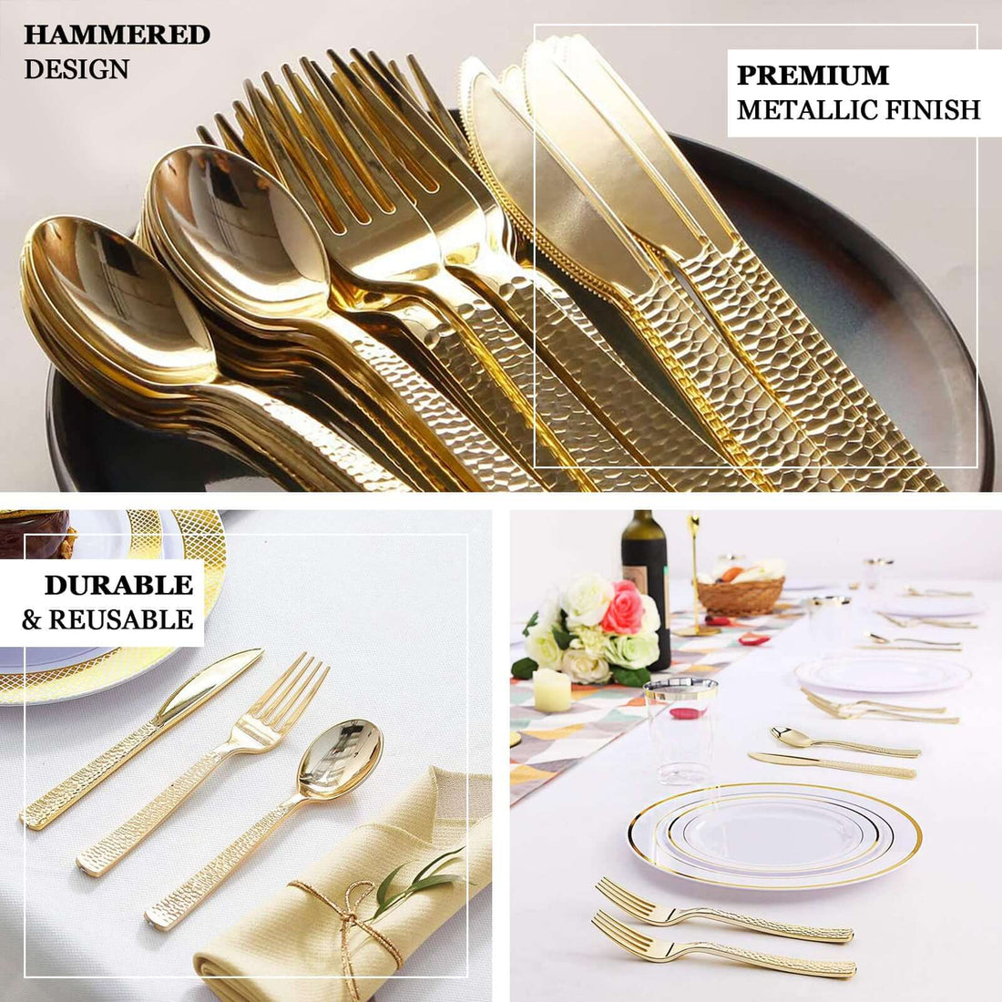 Plastic Silverware Set 7