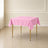 pink square table overlay for elegant decor