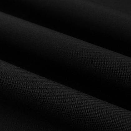 Premium Polyester Black Fabric Bolt 54"x10 Yards, DIY Craft Fabric Roll for Upholstery, Curtains, and Event Decor