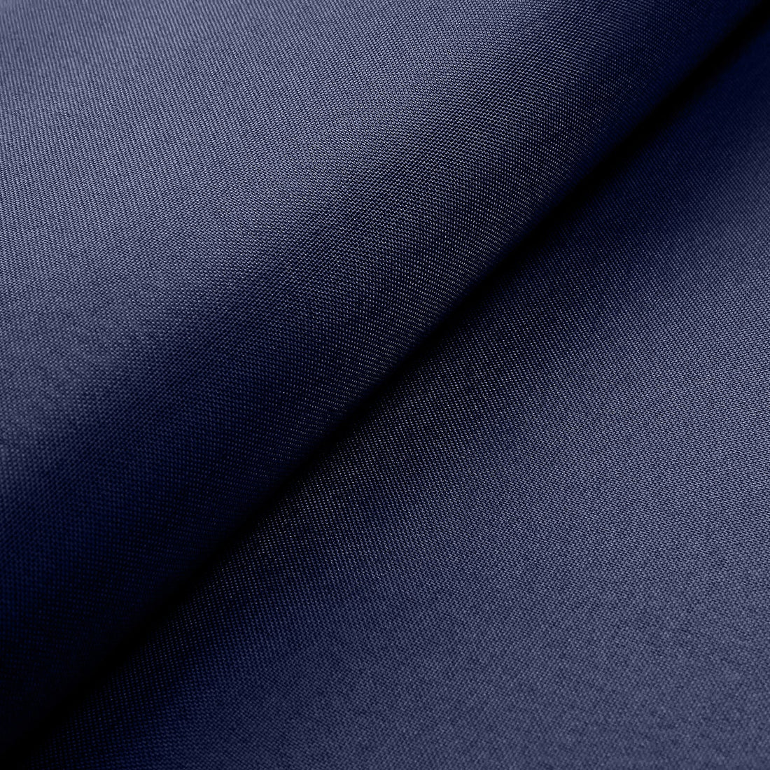 Navy fabric texture close-up, showcasing fine weave and rich color.