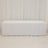 White table cover for events and gatherings, providing a clean and elegant look.