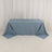 Blue tablecloth draped over a table in a studio setting.