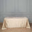 Gold tablecloth draped elegantly over a table in a stylish interior setting.