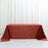 Rustic red tablecloth on a plain backdrop