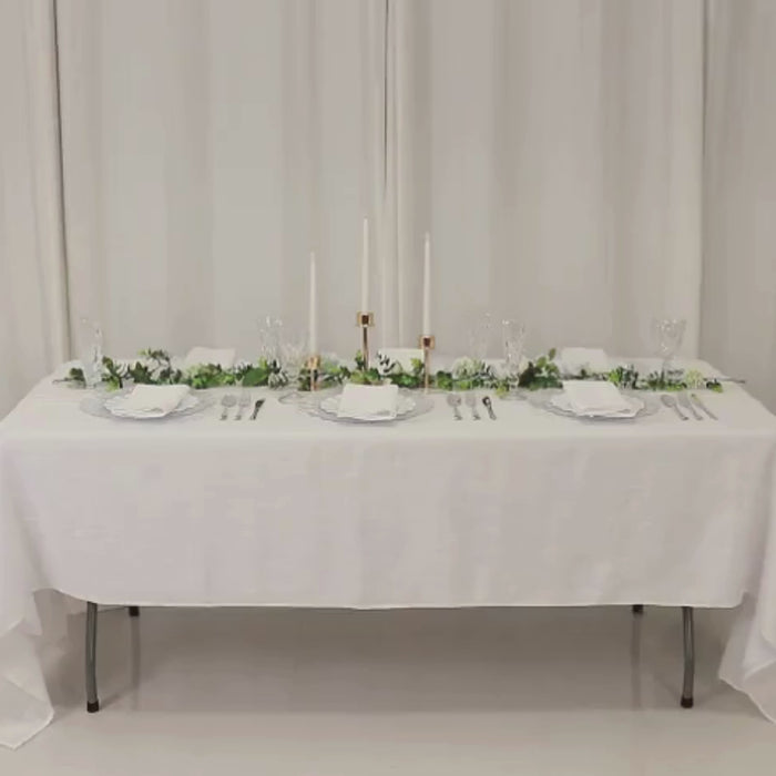 Clear round charger plates with reef design for decorative dinner parties.