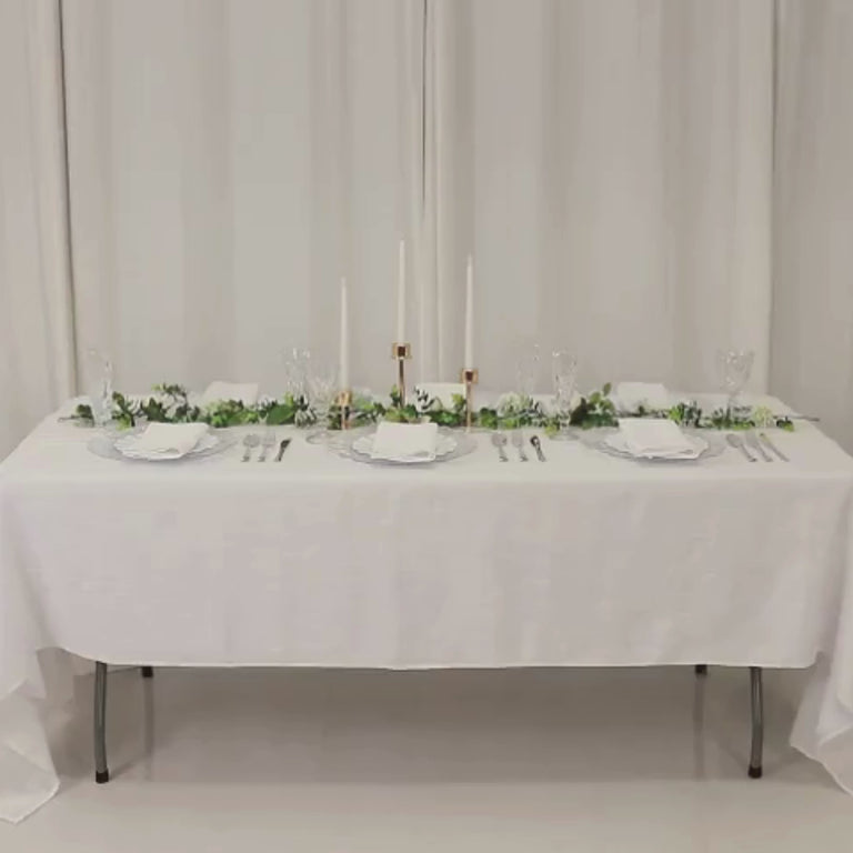 Clear round charger plates with reef design for decorative dinner parties.