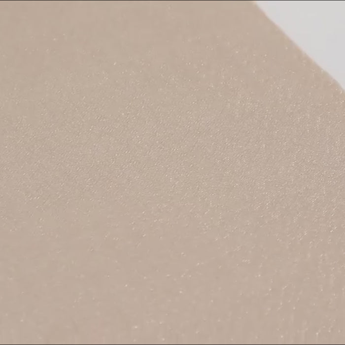 Sheer taupe beige table runner, 9ft long, wrinkle-free decor.