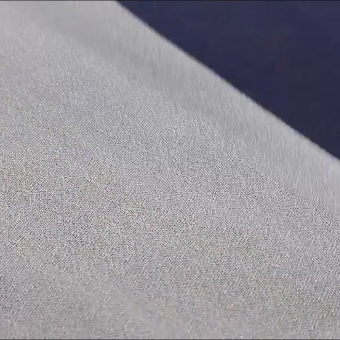 Sheer white table runner, 9ft long, perfect for elegant table decor.