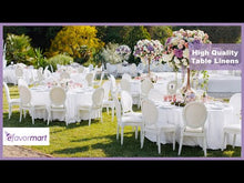 Purple Seamless Premium Polyester Round Tablecloth 220GSM 90"