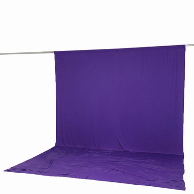 Purple photography backdrop with seamless floor-to-wall fabric background