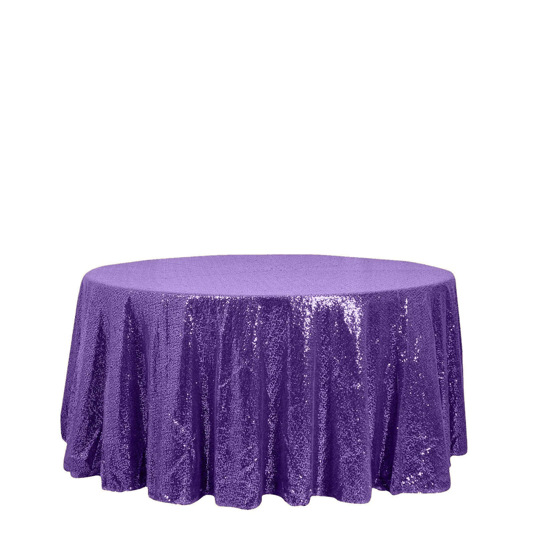 Sequin Round Tablecloth 120