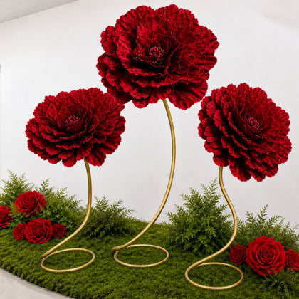 32ft Gold Flexible PVC Pipe with Cutter – Bendable Tubing for Artificial Flower Installations, Balloon Arches & Event Decor