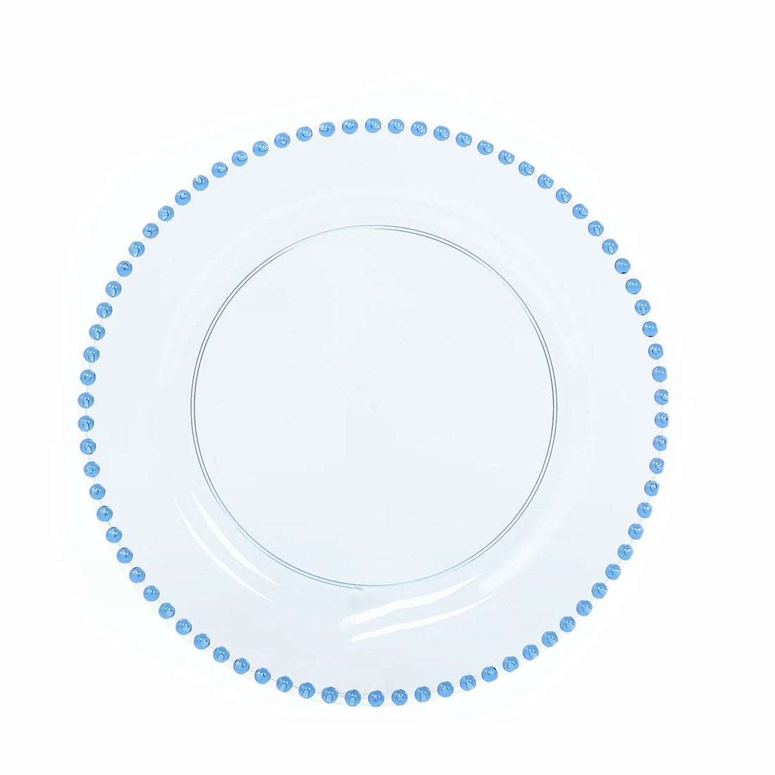 Plastic Beaded Rim Dinner Plates 10