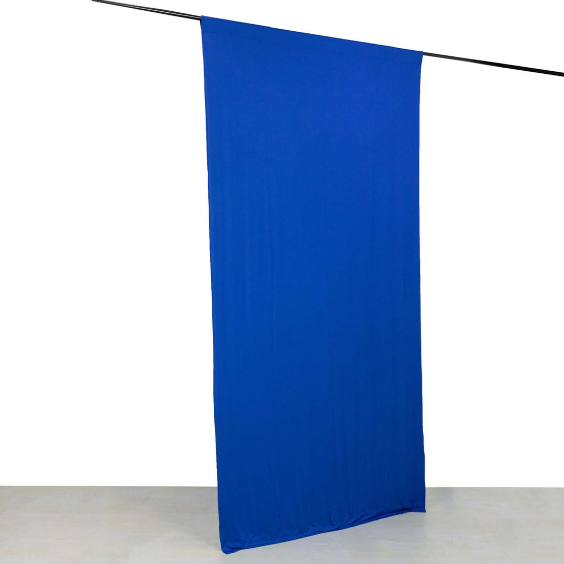 Blue fabric backdrop for photography or events