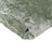Soft green velvet cushion with a plush texture.