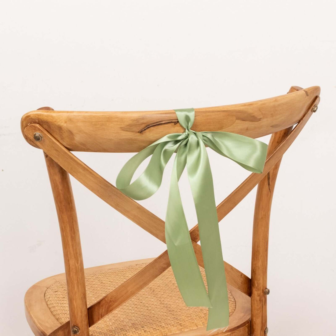 Sage Green Decorative Satin Ribbon 50 Yards | eFavormart