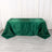 Green striped tablecloth on a wooden surface.