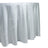 Sparkling silver tablecloth with shimmering details