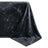 Sparkling black tablecloth with starry design