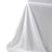 Sparkling white tablecloth with a shimmering texture
