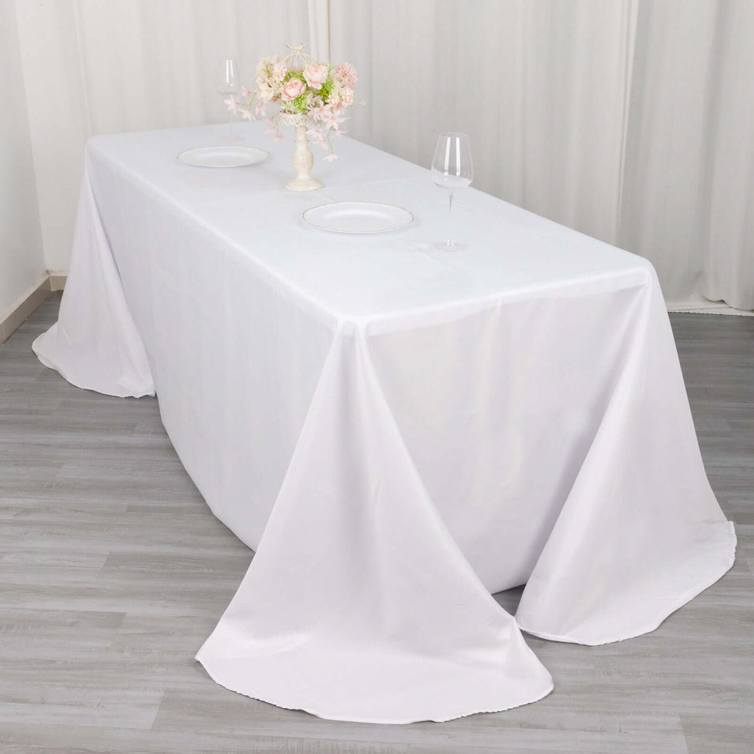 Polyester Oval Tablecloth 90