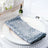 Sequin table napkin on a plate with elegant dining setup