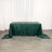 Green sequin tablecloth draped elegantly on a table.