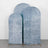 Blue textured backdrops in varying sizes for photography.