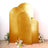 Golden arch backdrops with floral accents for events and photography