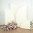 Decorative curved panels with floral arrangement in soft pastel colors.