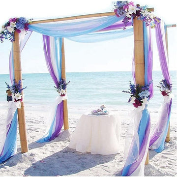 Elevate Your Event Decor with Shimmery Sheer Fabric