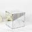 Mirrored card box with decorative engraving for events