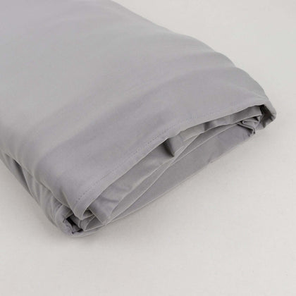 Silver Spandex 4-Way Stretch Fabric Bolt, DIY Craft Fabric Roll - 60"x10 Yards