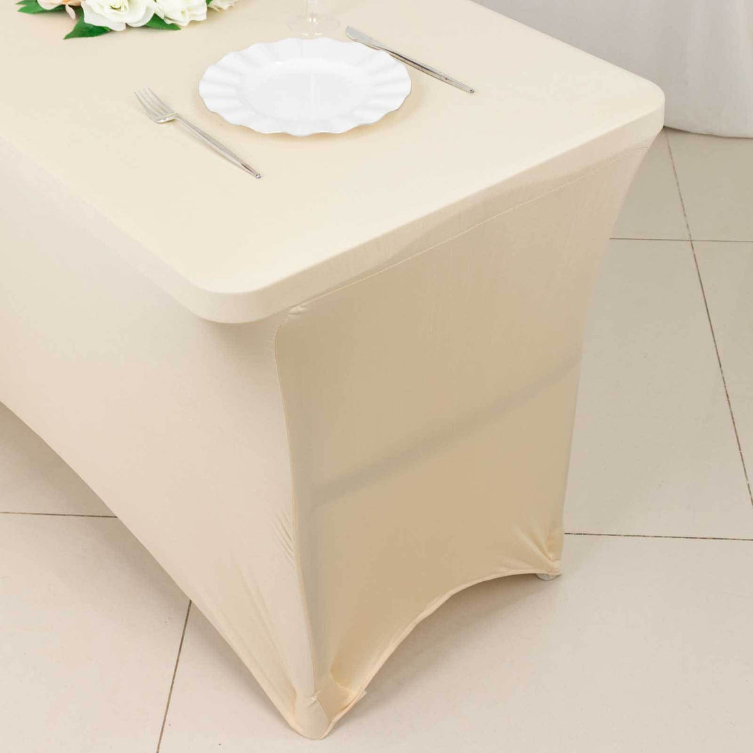 Spandex Rectangle Tablecloth 48