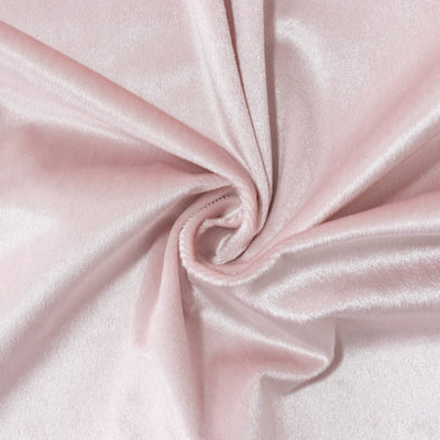 Soft blush pink satin fabric with elegant swirl folds and sheen#whtbkgd