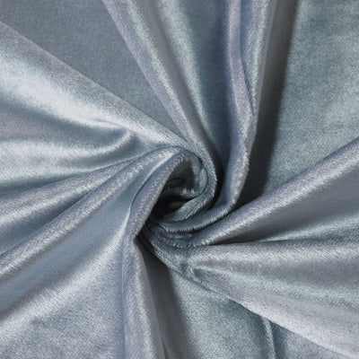 Soft silver satin fabric texture with elegant swirl folds#whtbkgd